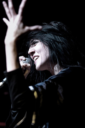 Aja Volkman of Nico Vega