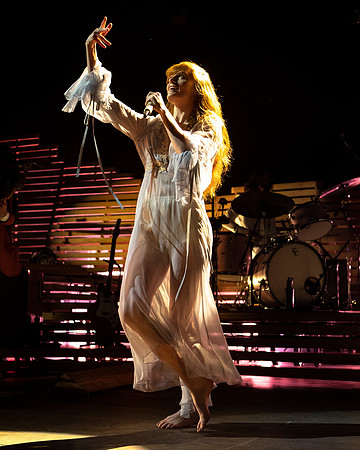 photos of Florence + The Machine by Robert Redfield