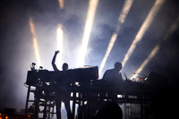 photos of The Chemical Brothers by Robert Redfield