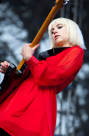 Ritzy Bryan of Joy Formidable
