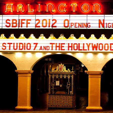 Arlington Theatre Marquee - SBIFF 2012