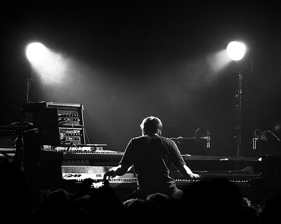 Nils Frahm photos by Robert Redfield