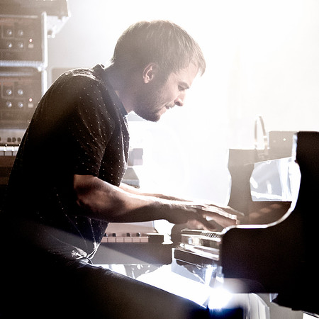 Nils Frahm photos by Robert Redfield