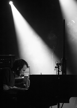 Nils Frahm photos by Robert Redfield