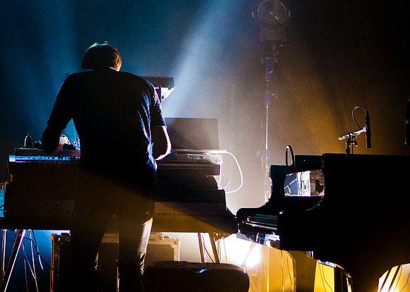 Nils Frahm photos by Robert Redfield