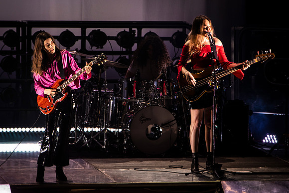 photos of Haim by Robert Redfield