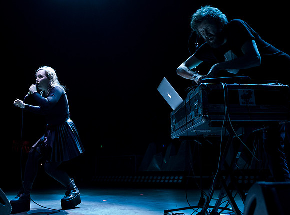 Sylvan Esso photos by Robert Redfield