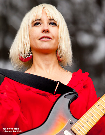 Ritzy Bryan of Joy Formidable