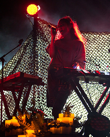 photos of Grimes by Robert Redfield